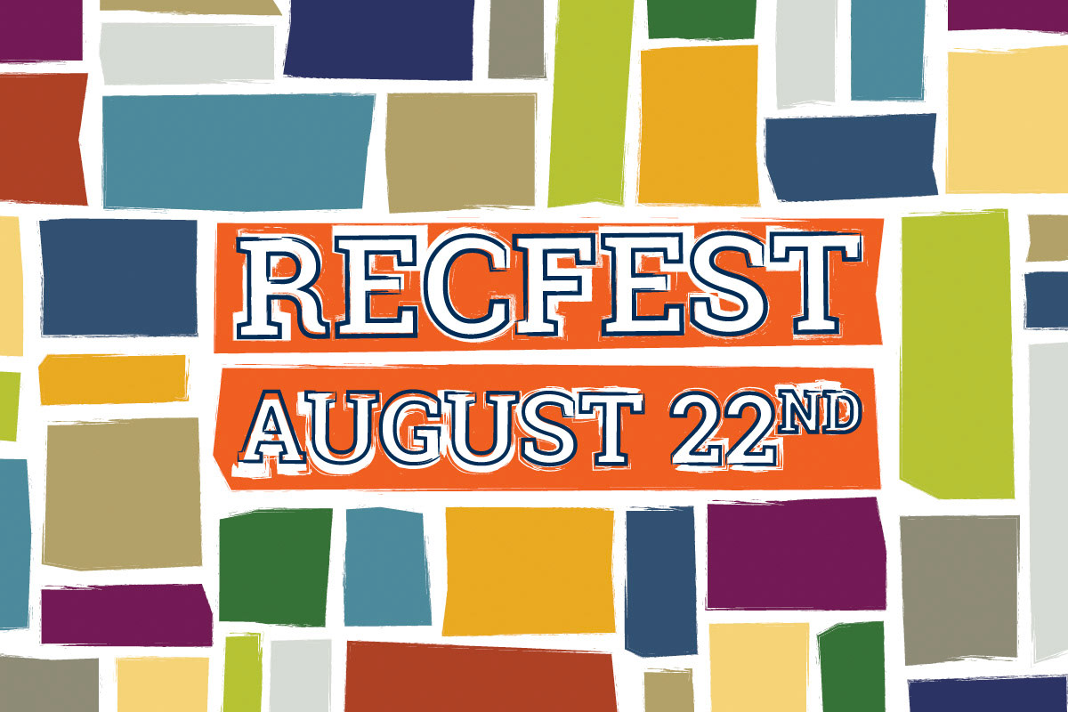 Web splash image for the 2019 Recfest at Georgia Tech.