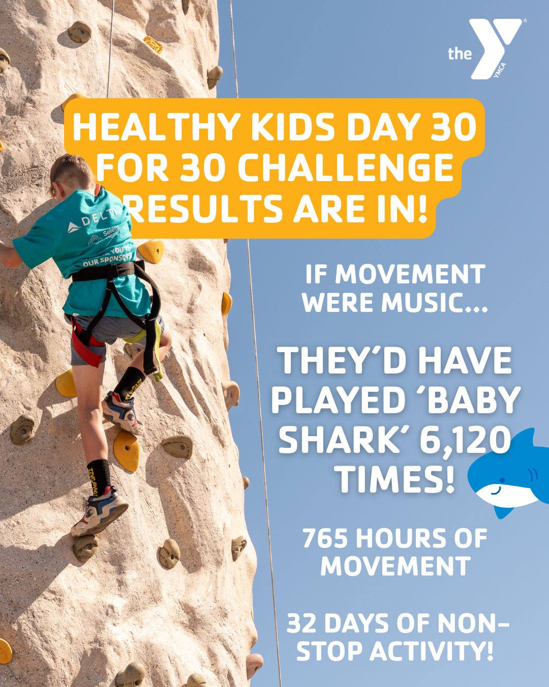 Instagram post for the YMCA of Northern Utah