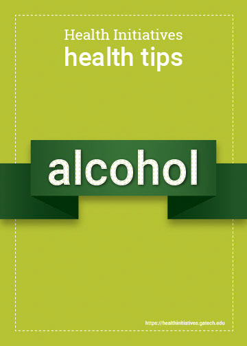 Design for a substance abuse awareness campaign held by the Georgia Tech Campus Recreation Center.