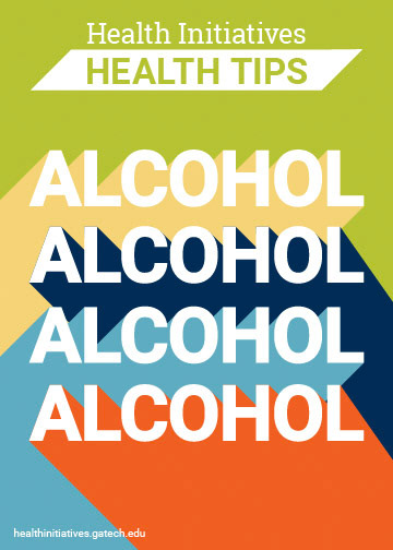 Design for a substance abuse awareness campaign held by the Georgia Tech Campus Recreation Center.