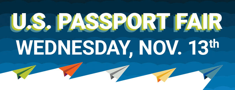 Web banner for the 2019 Georgia Tech Passport Fair.