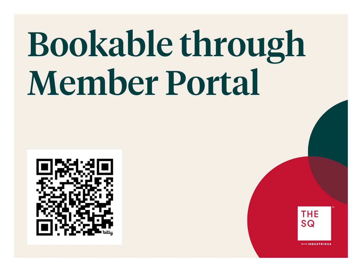 Design created to be placed on bookable office doors.