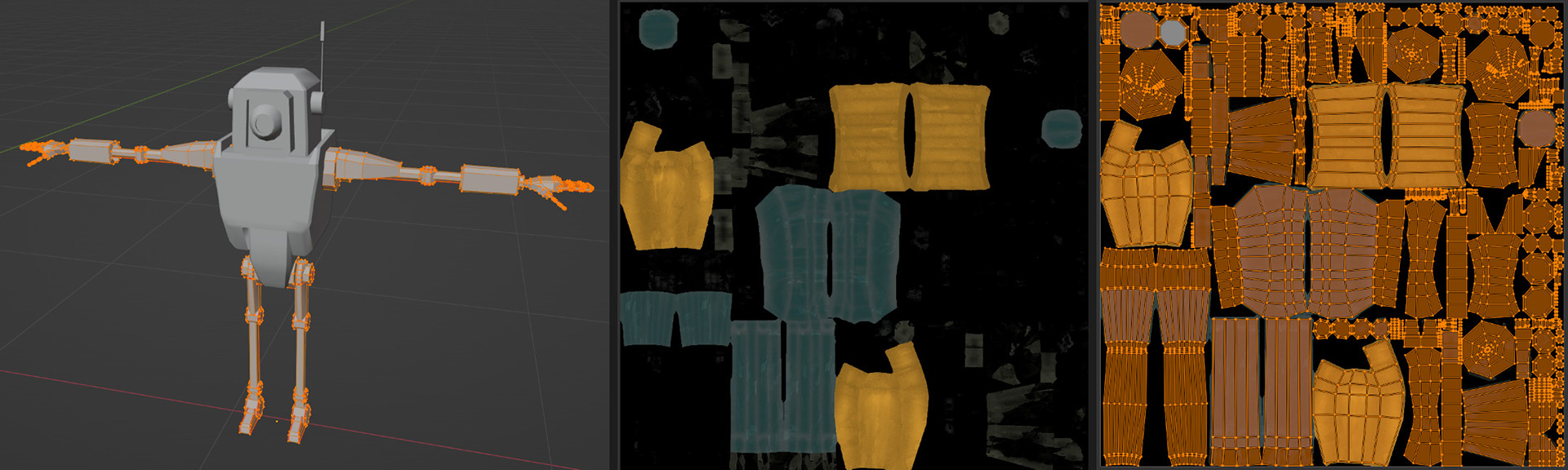 DROID 4 0 UV (Arms-Legs)