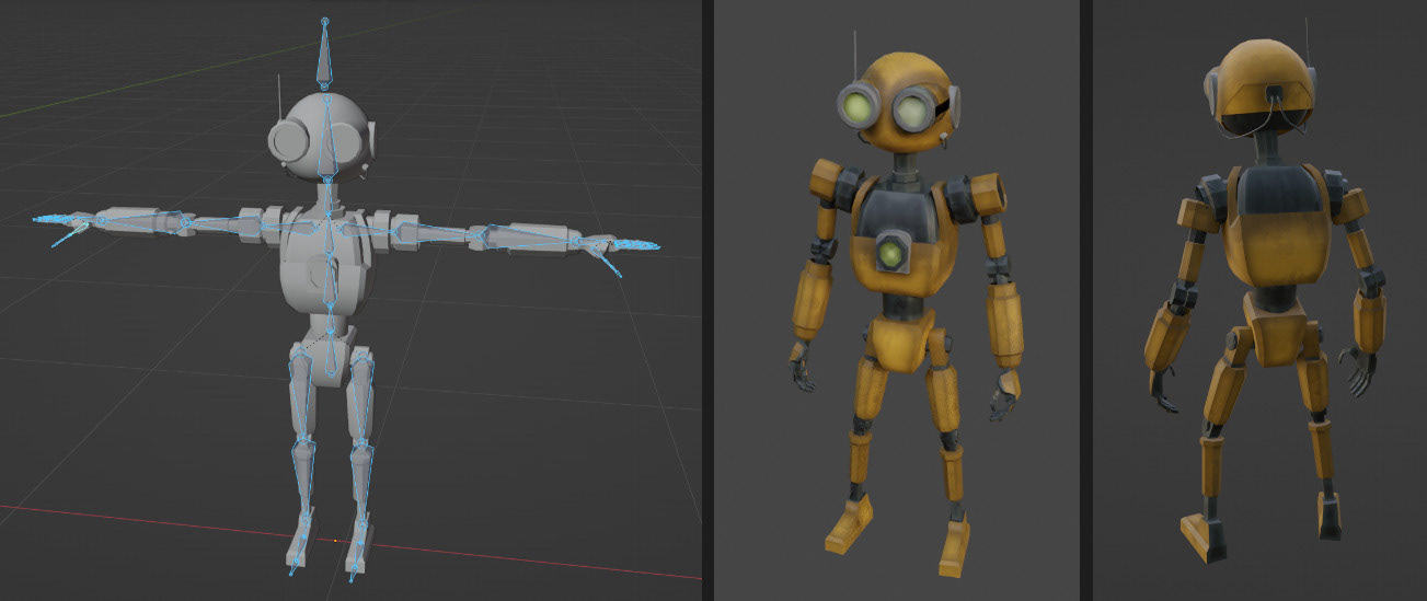 DROID 8 - Armature