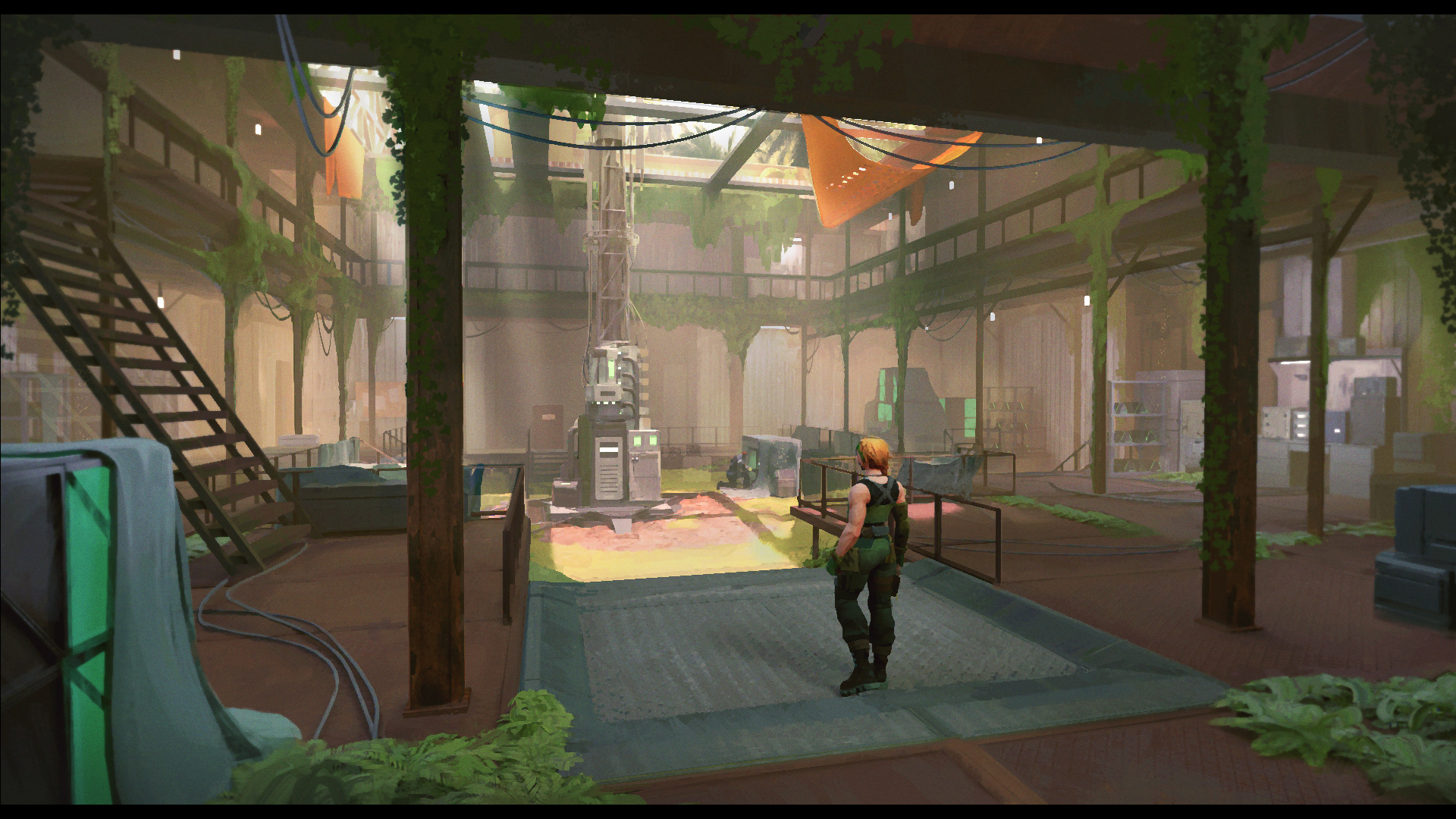 Building 1 - Interior (Concept Art)