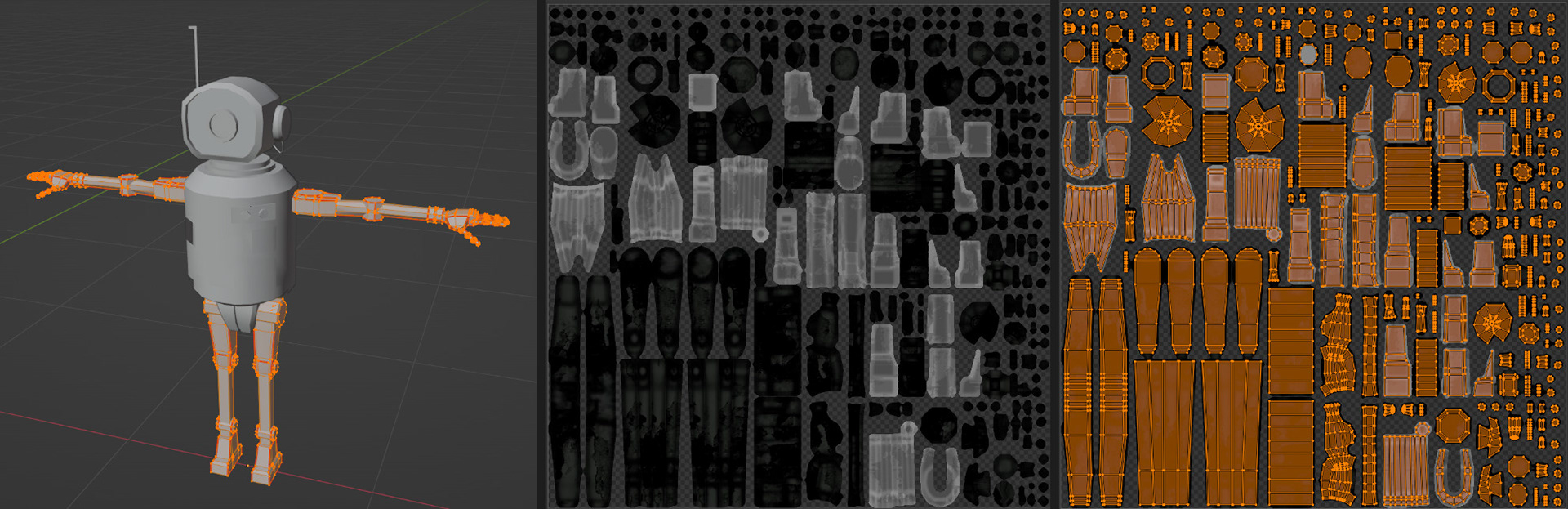 Droid 3 - UV (Arms-Legs)