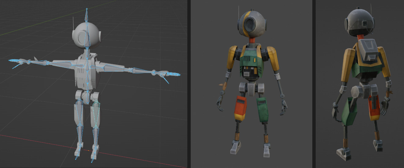 DROID 7 - Armature
