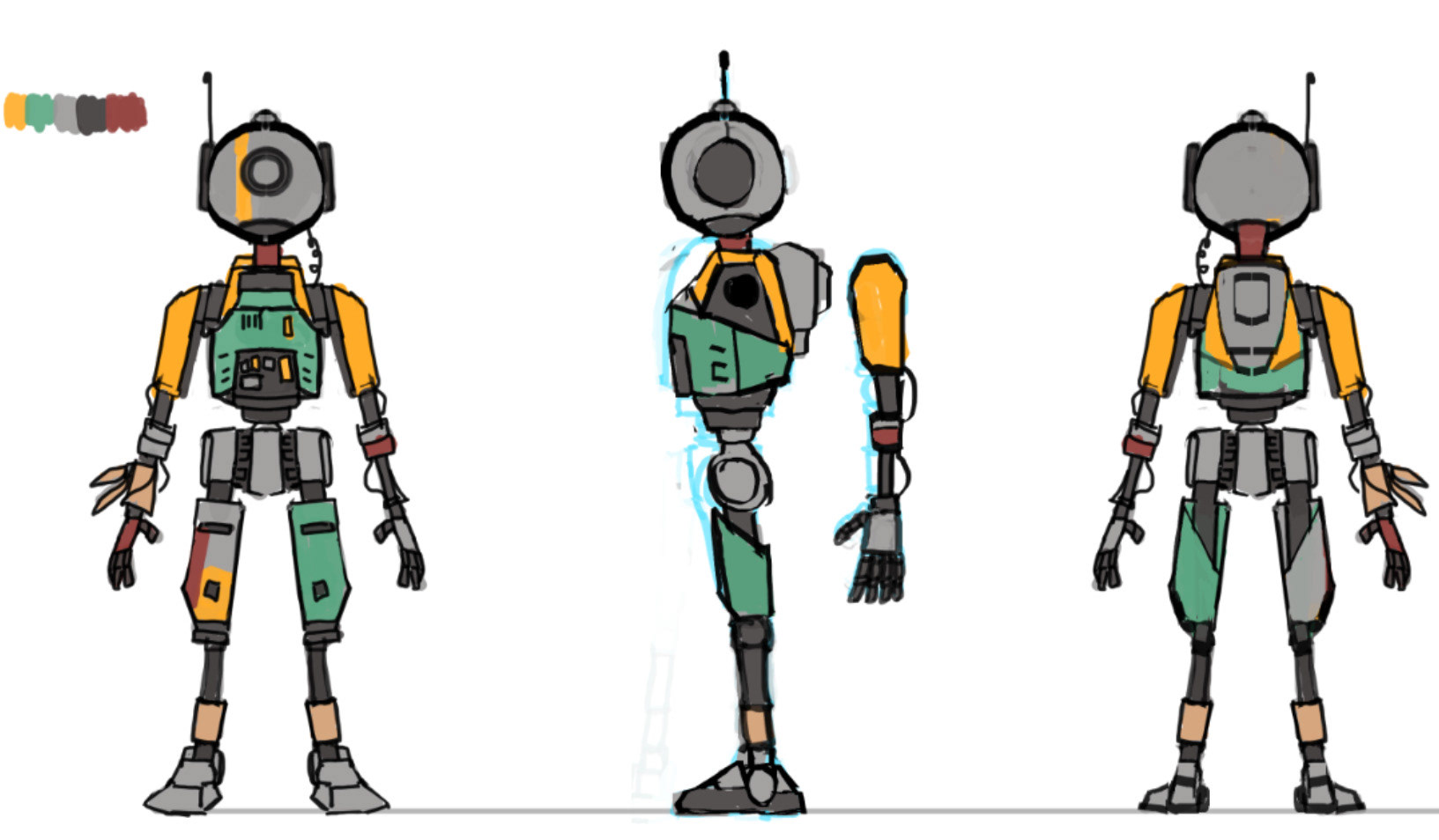 DROID 7 - Concept Art