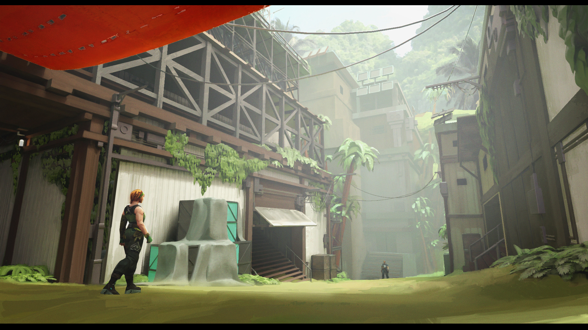 Building 1 Alley - Exterior (Concept Art)