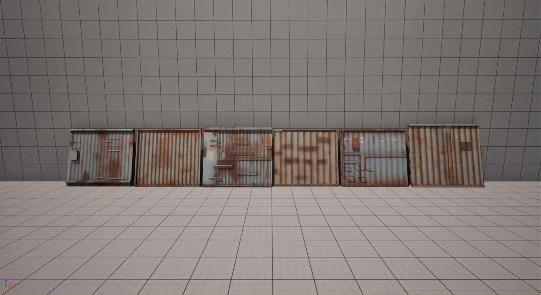 Corrugated Metal Walls