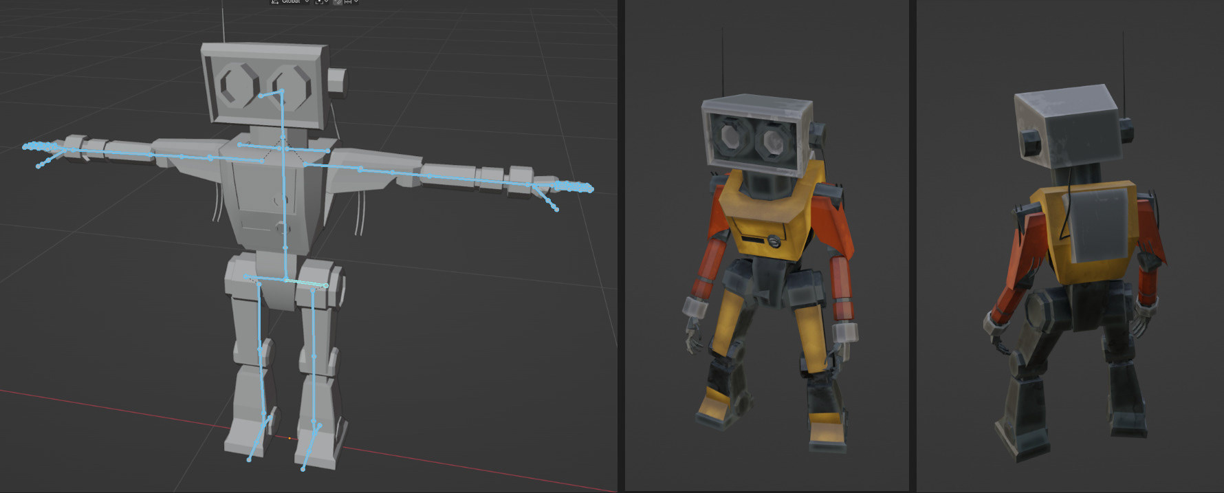 DROID 12 - Armature
