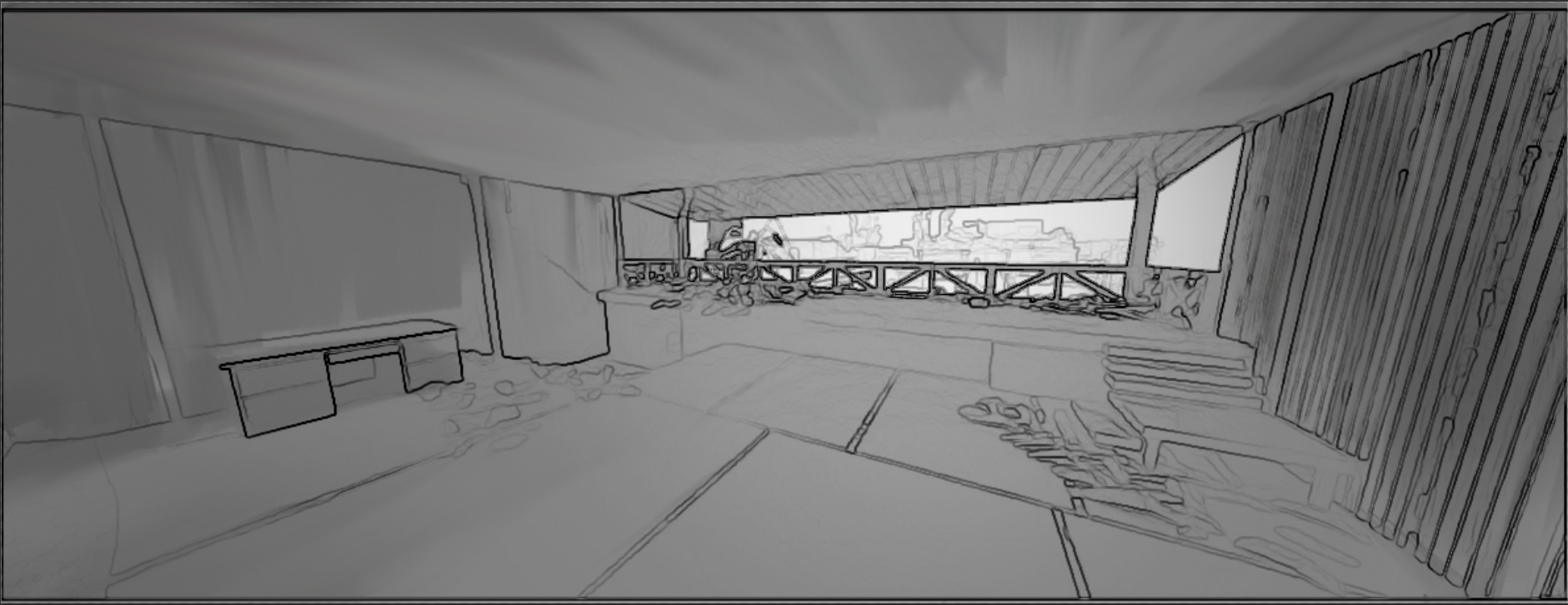 Building 2 - Interior 4 (Sketch)