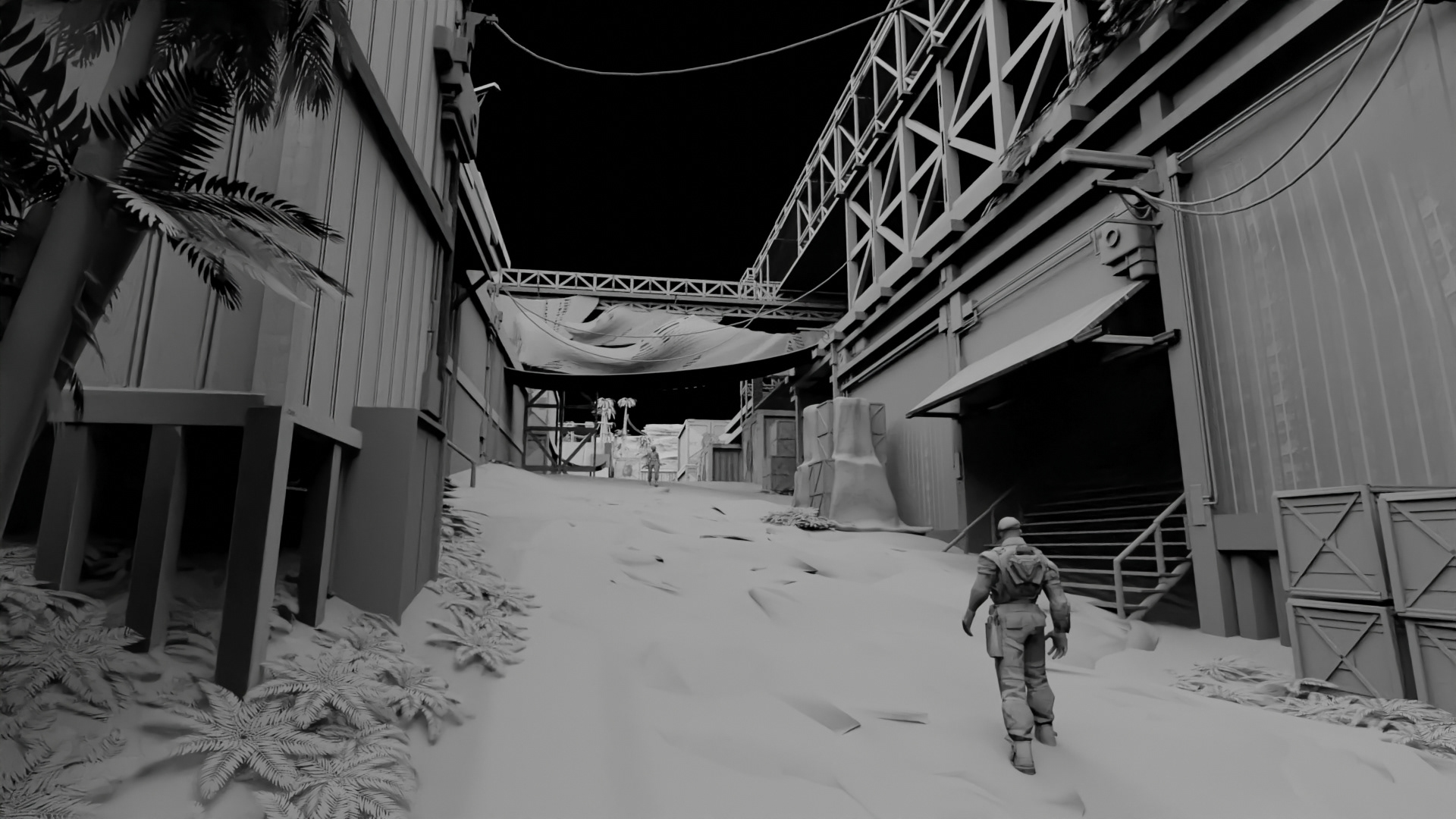 Building 1 Alley - Exterior 2 (Blockout)