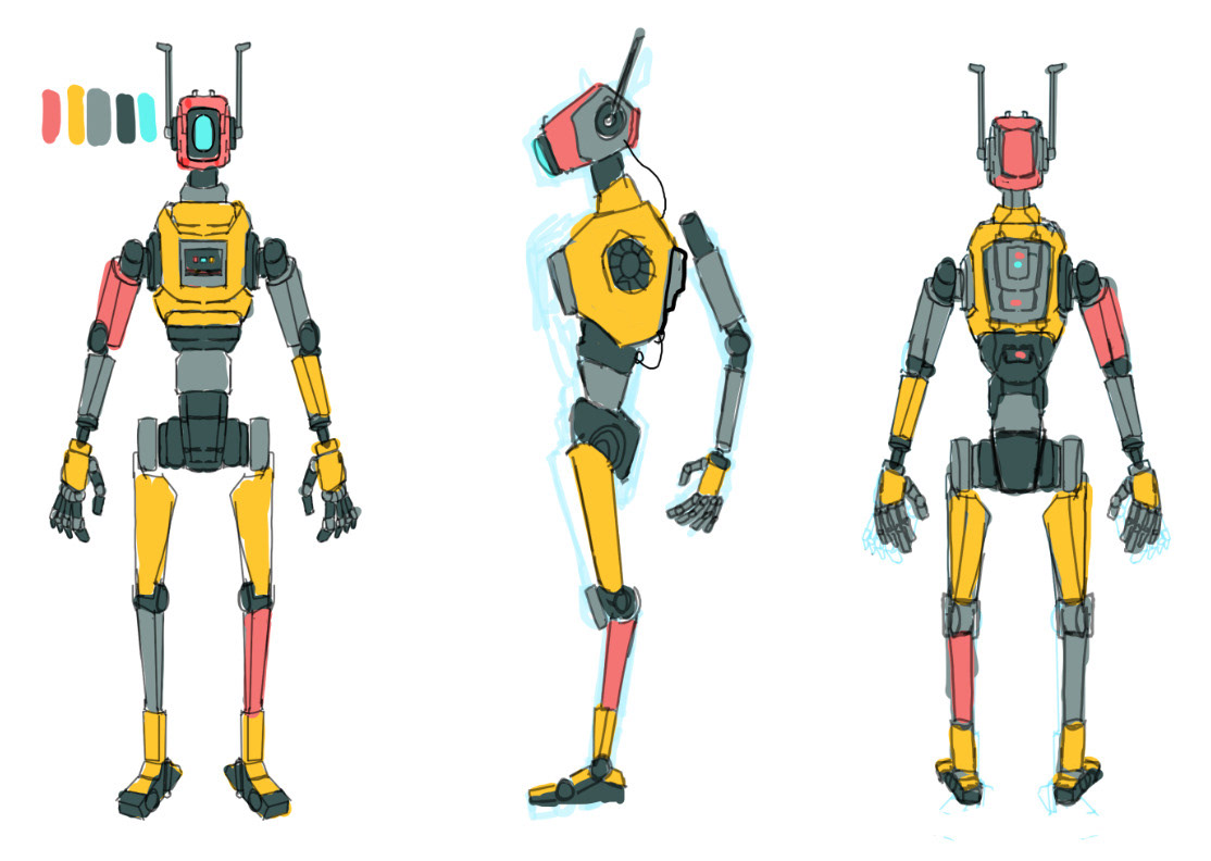 Droid 1 - Concept Art