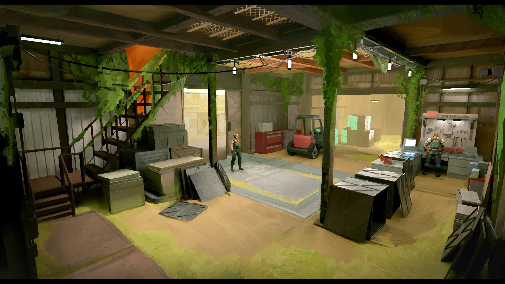 Building 2 - Interior 2 (Concept Art)