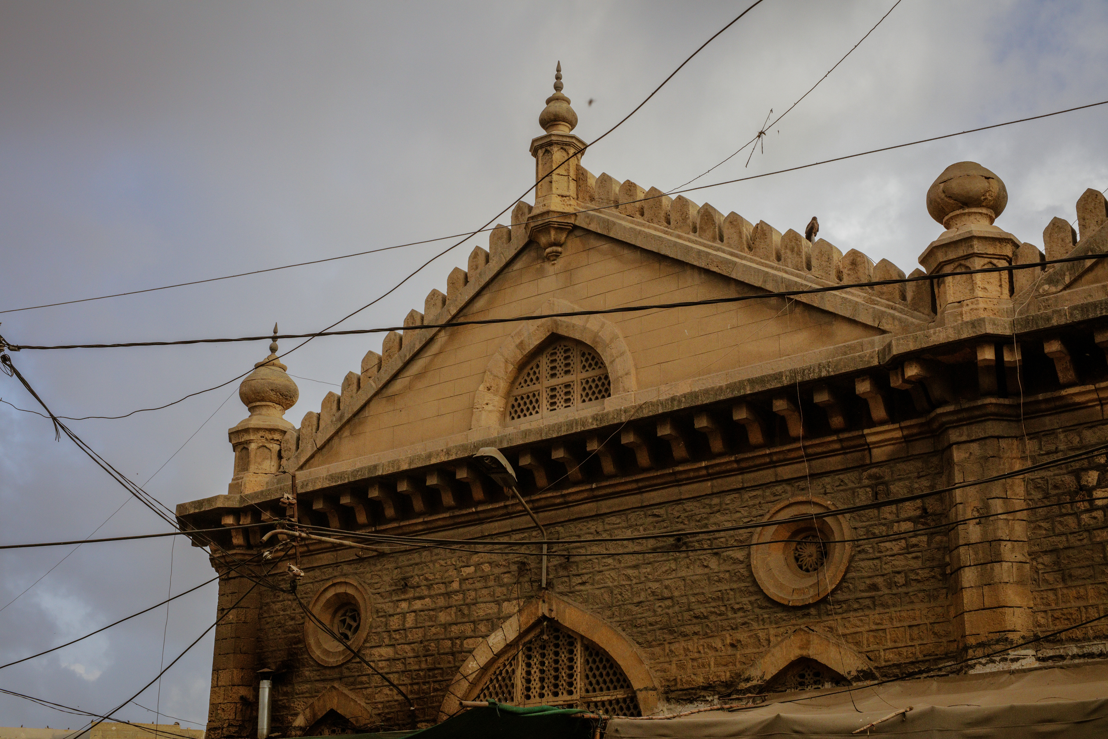 Karachi's Oldest Market, Lee Market, built in 1927, taken on December 25th 2021.