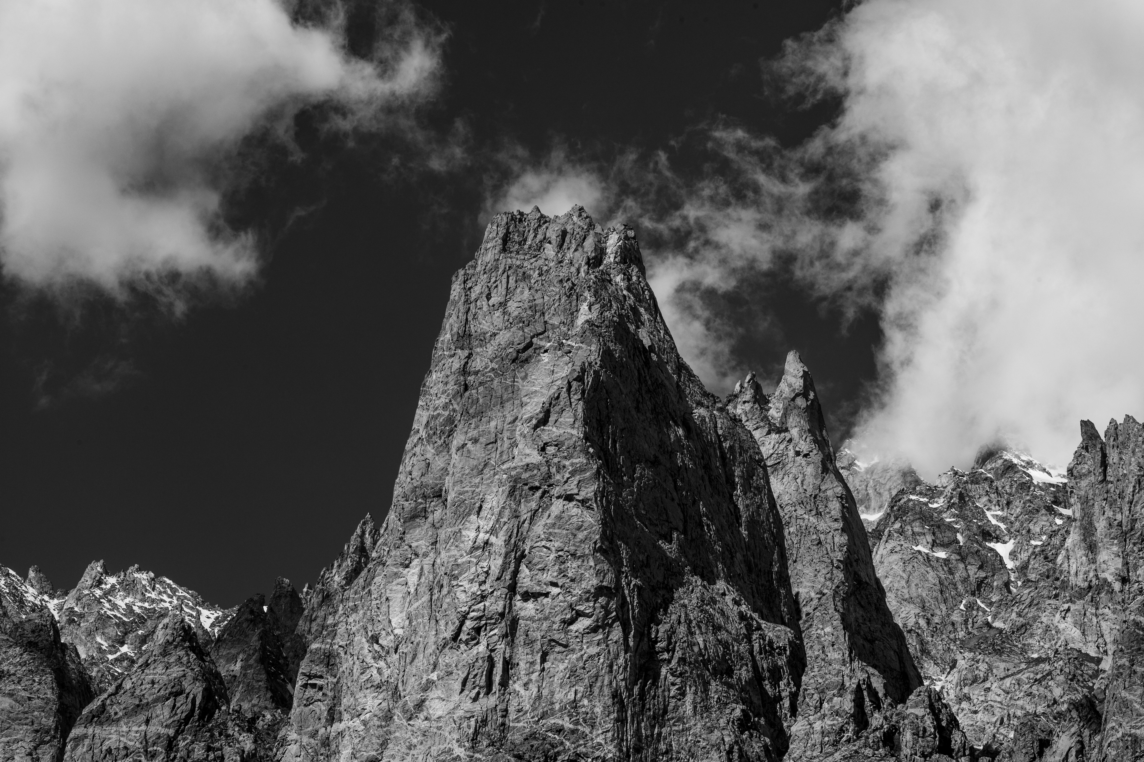 Mountains on Karakoram Highway, Gilgit Baltistan, Pakistan, on 11th May 2022.