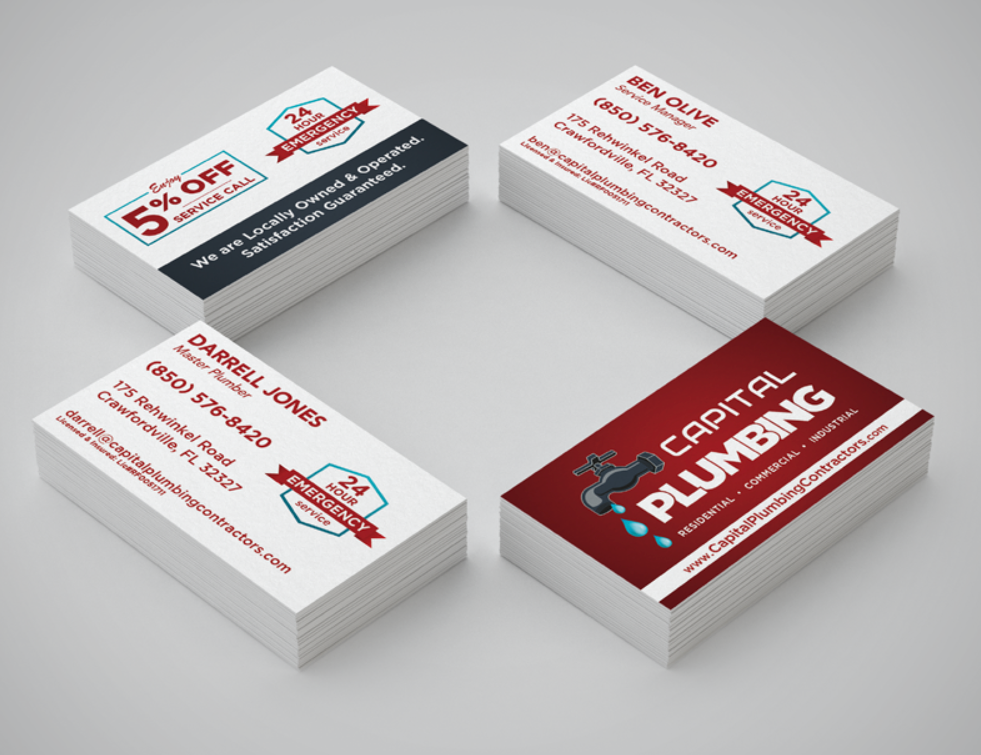 Business card design services