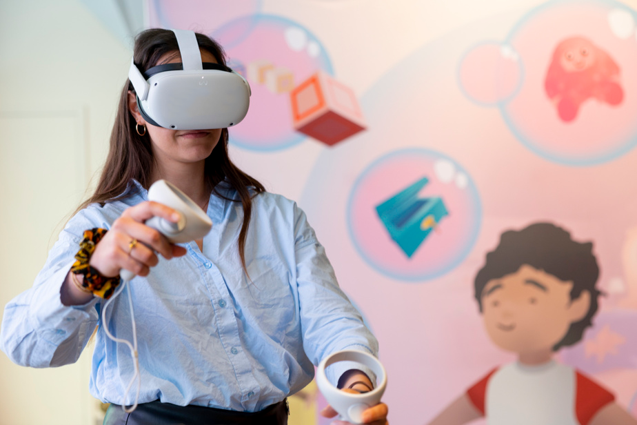 Interactivité: geste ponctuelle pour sentir les réalités confrontantes de Lou.