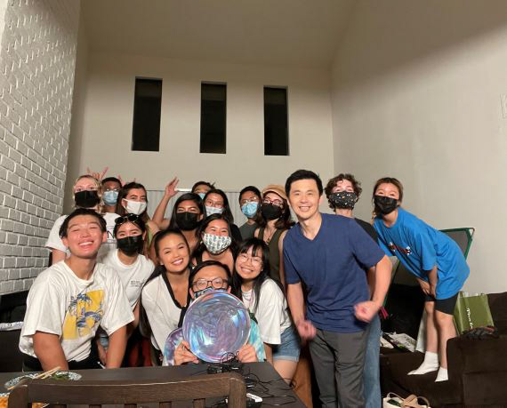 Cast+crew photo for my short film Iridescence (2022)
