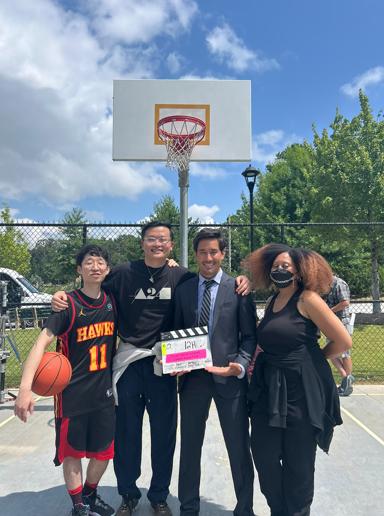Shooting Exercise for my short film Big Baller Boy at Tyler Perry Studios (2025)