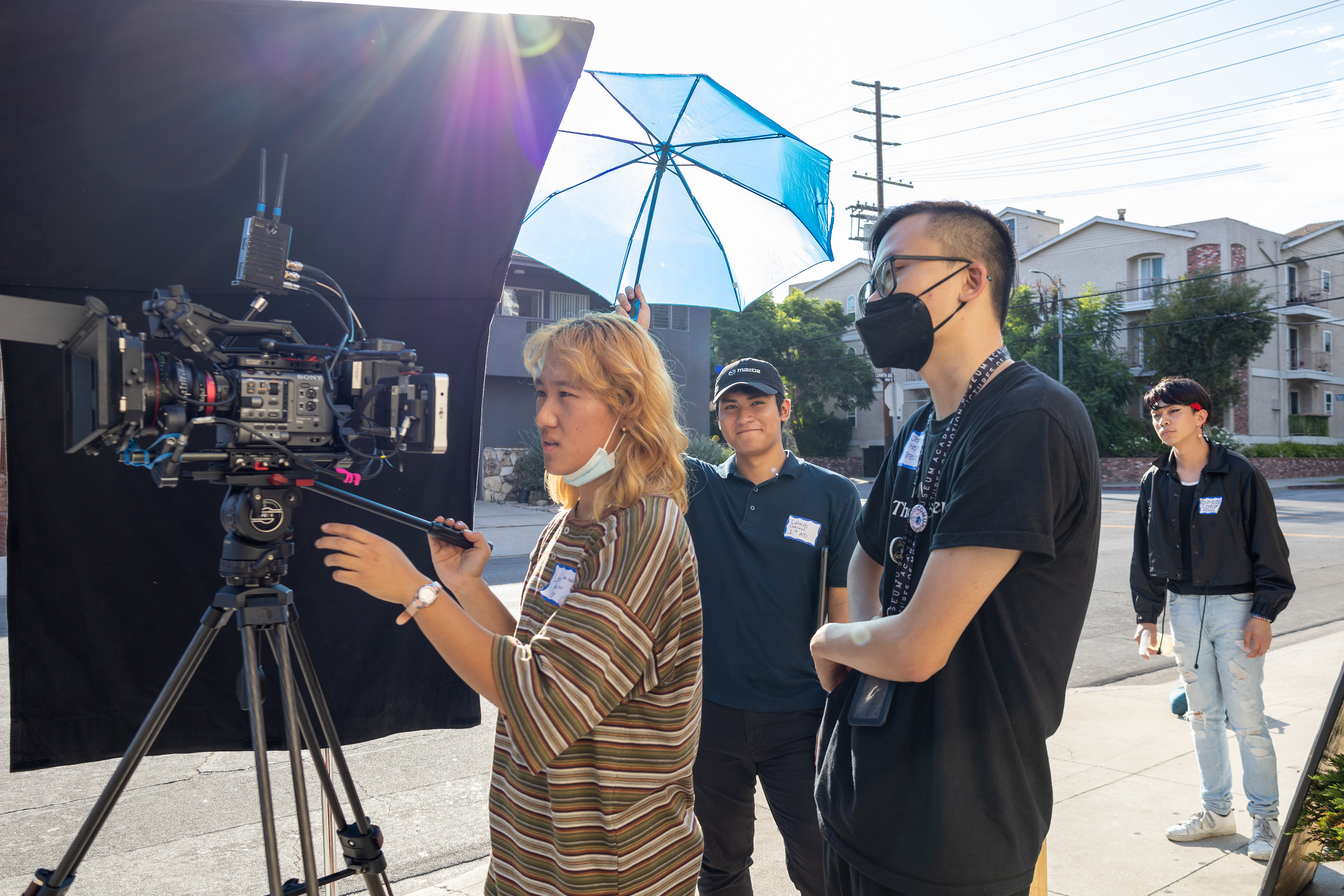 BTS shot of my short film FISH (2023)