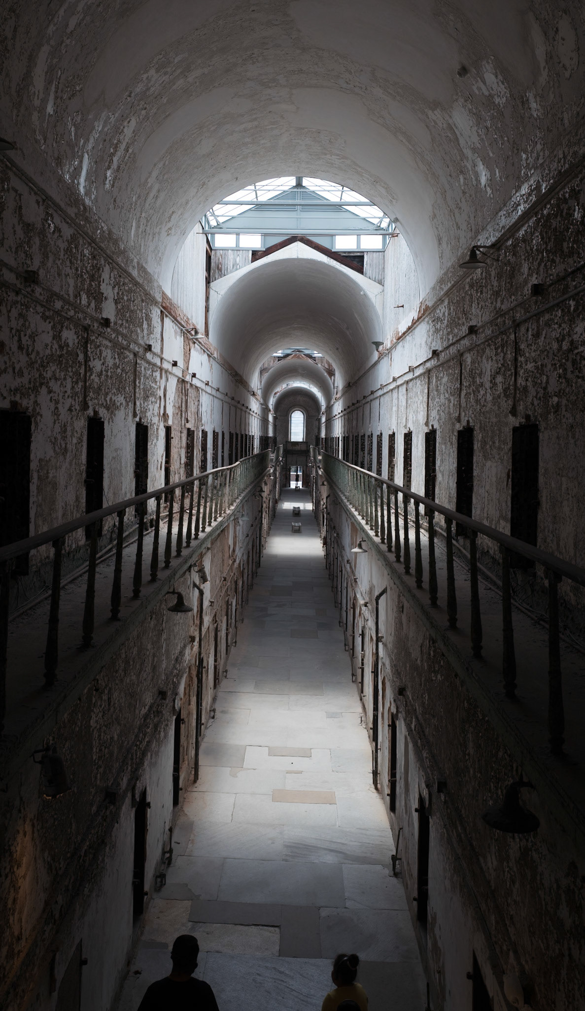 A later block of cells with two levels.