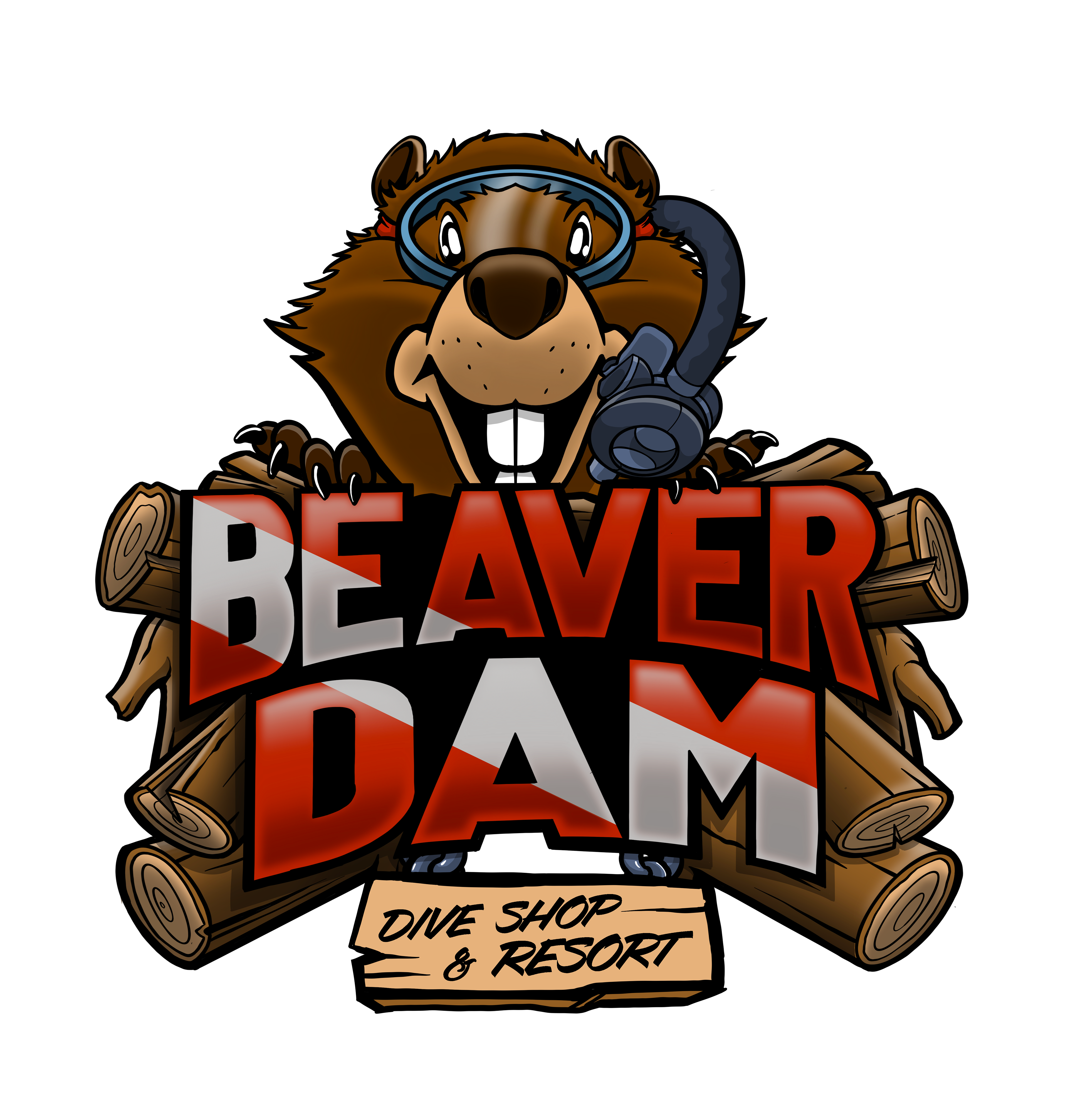 Beaver Dam Dive Shop & Resort Logo