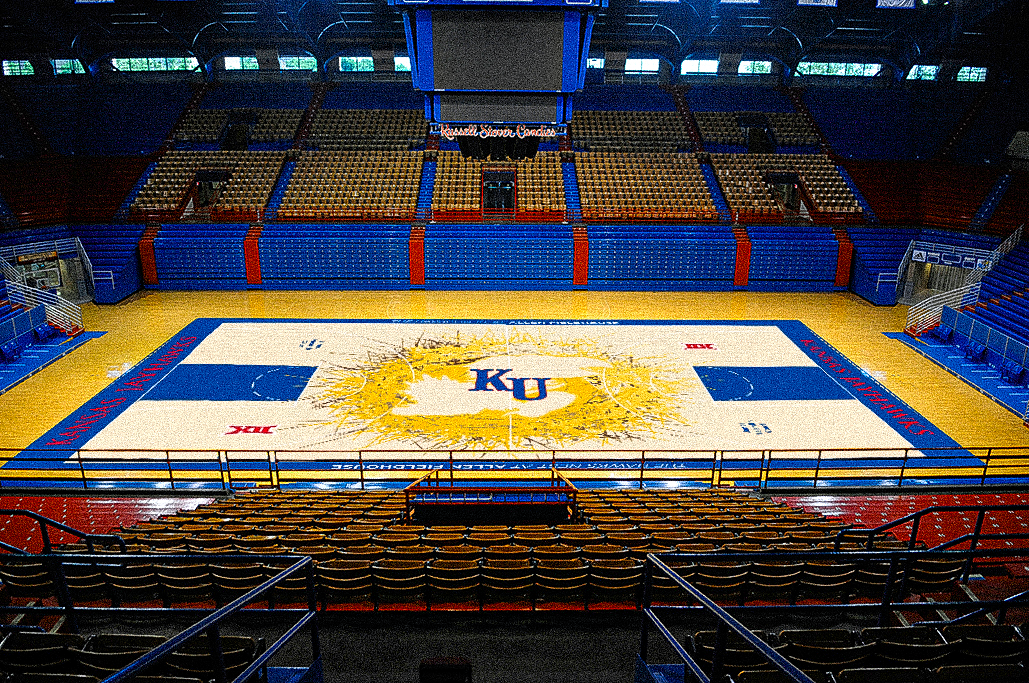 you'd think I'd be able to find better pictures of Allen Field house going to KU...