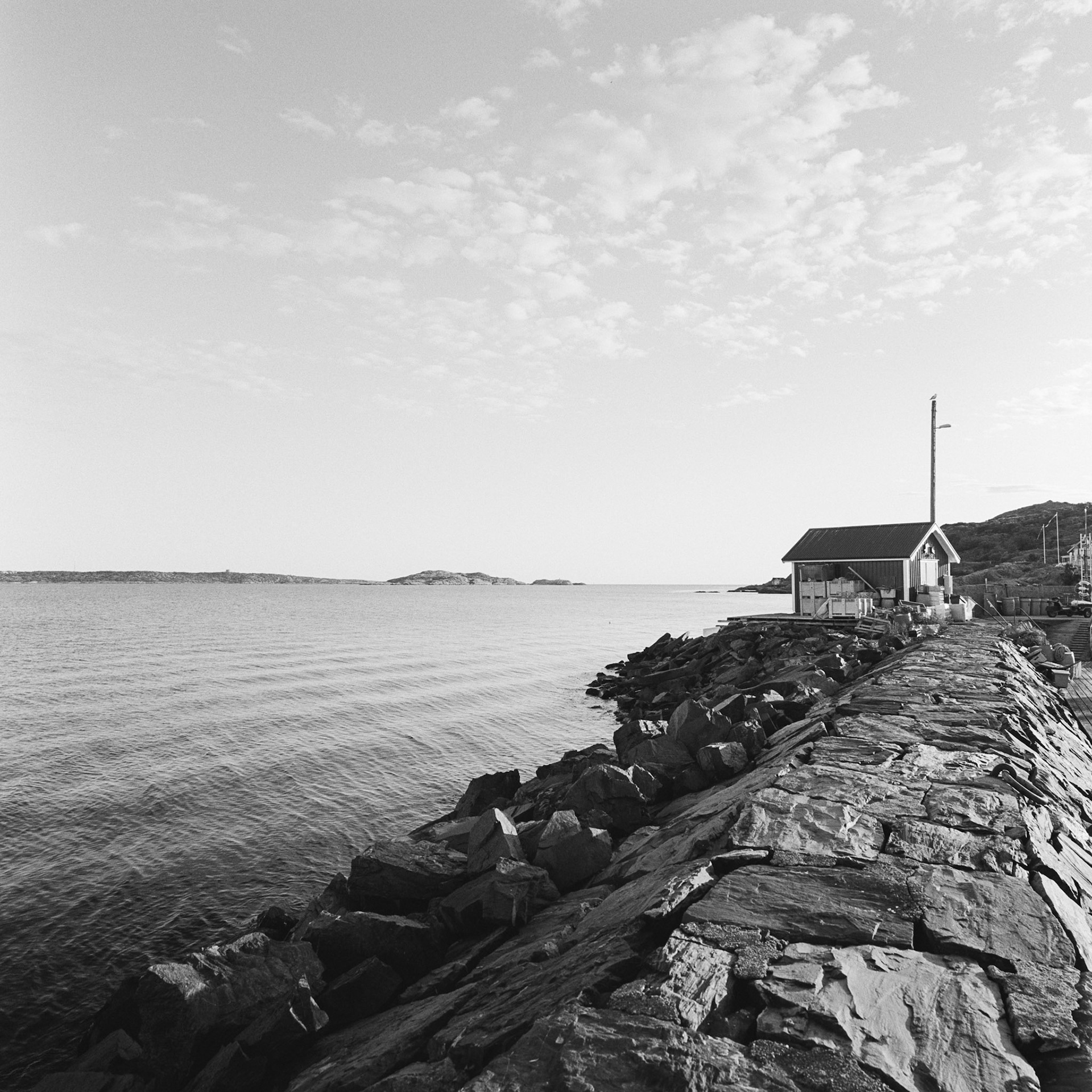 Stora Dyrön, södra hamn