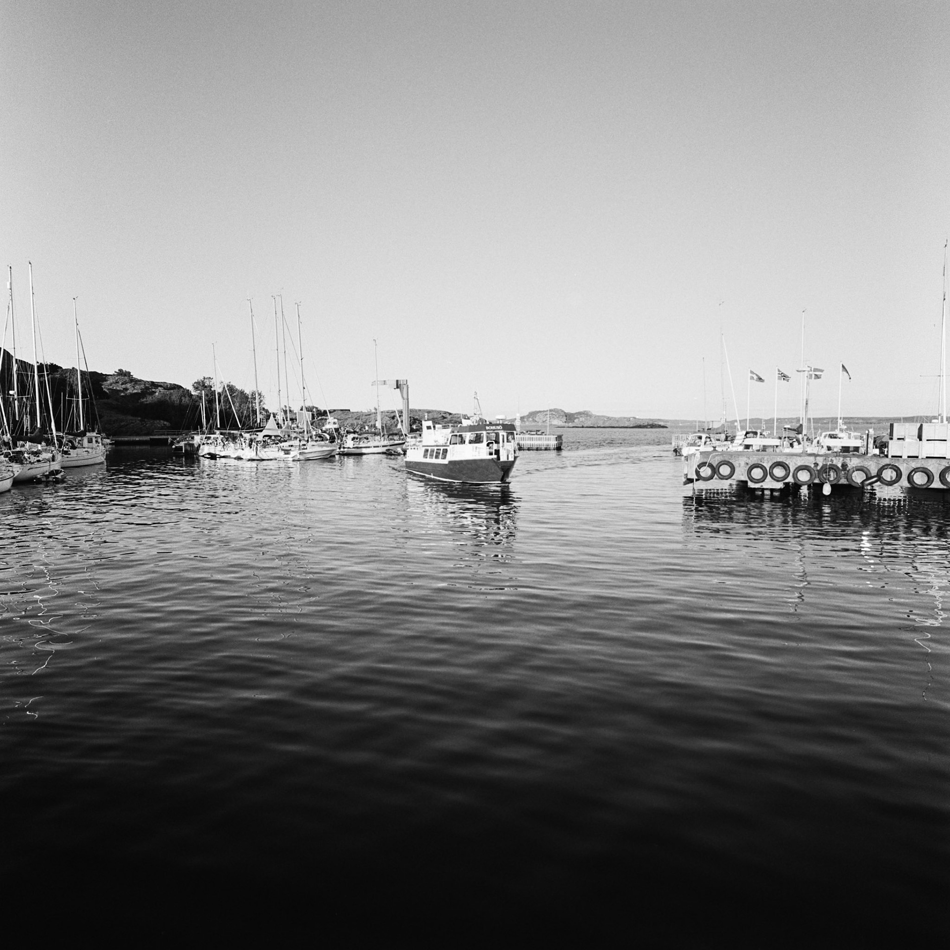 Stora Dyrön, södra hamn
