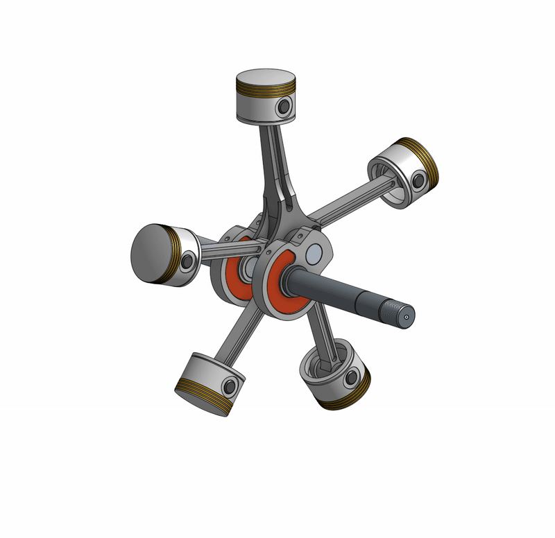 Master Rod Assembly Joaquin Engonga - Aircraft Radial Engine - Modeling & Design for Assembly