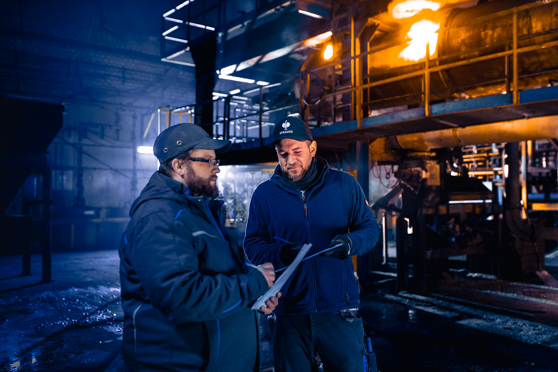 Hoesch Granules - Industrial Photography