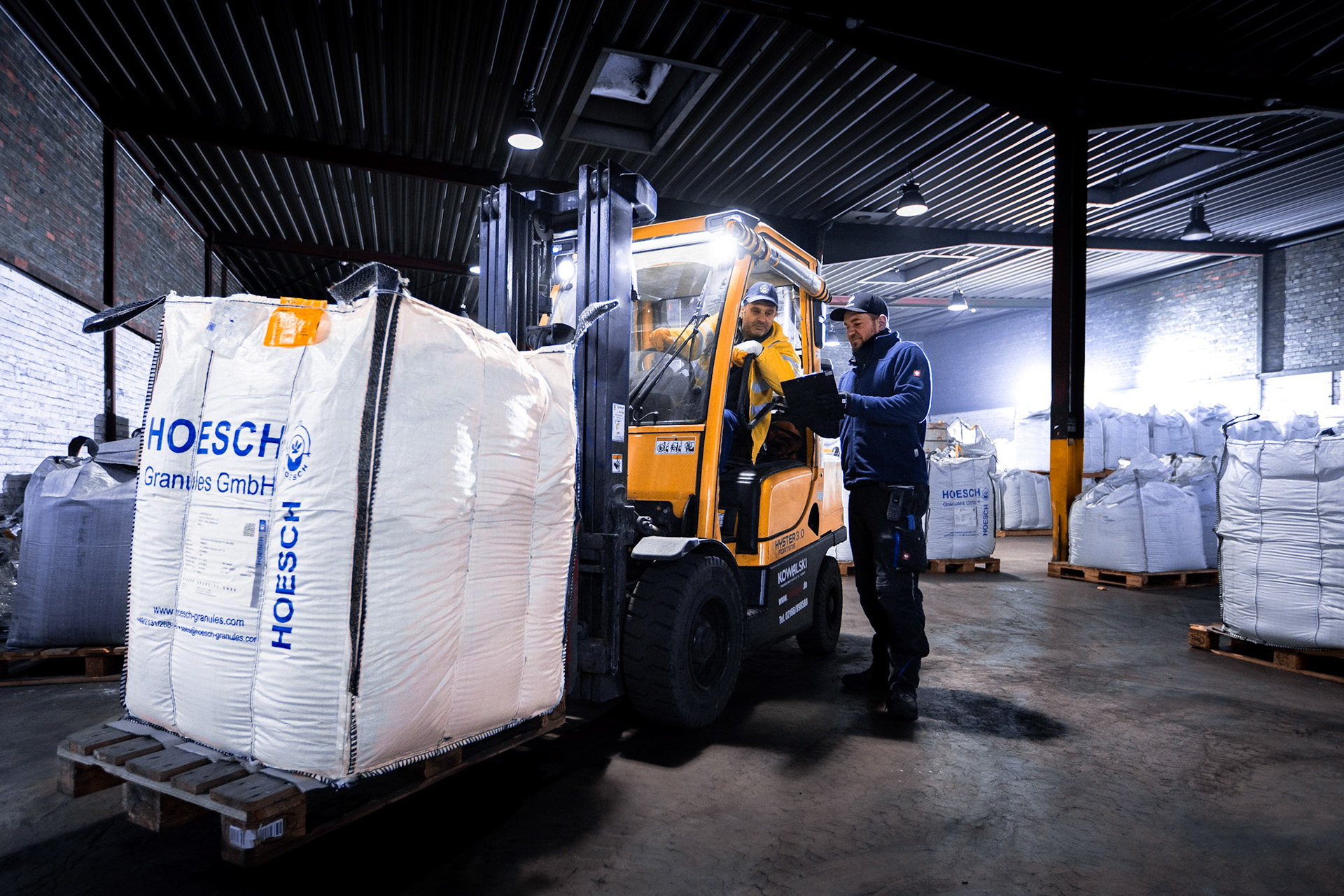 Hoesch Granules - Industrial Photography