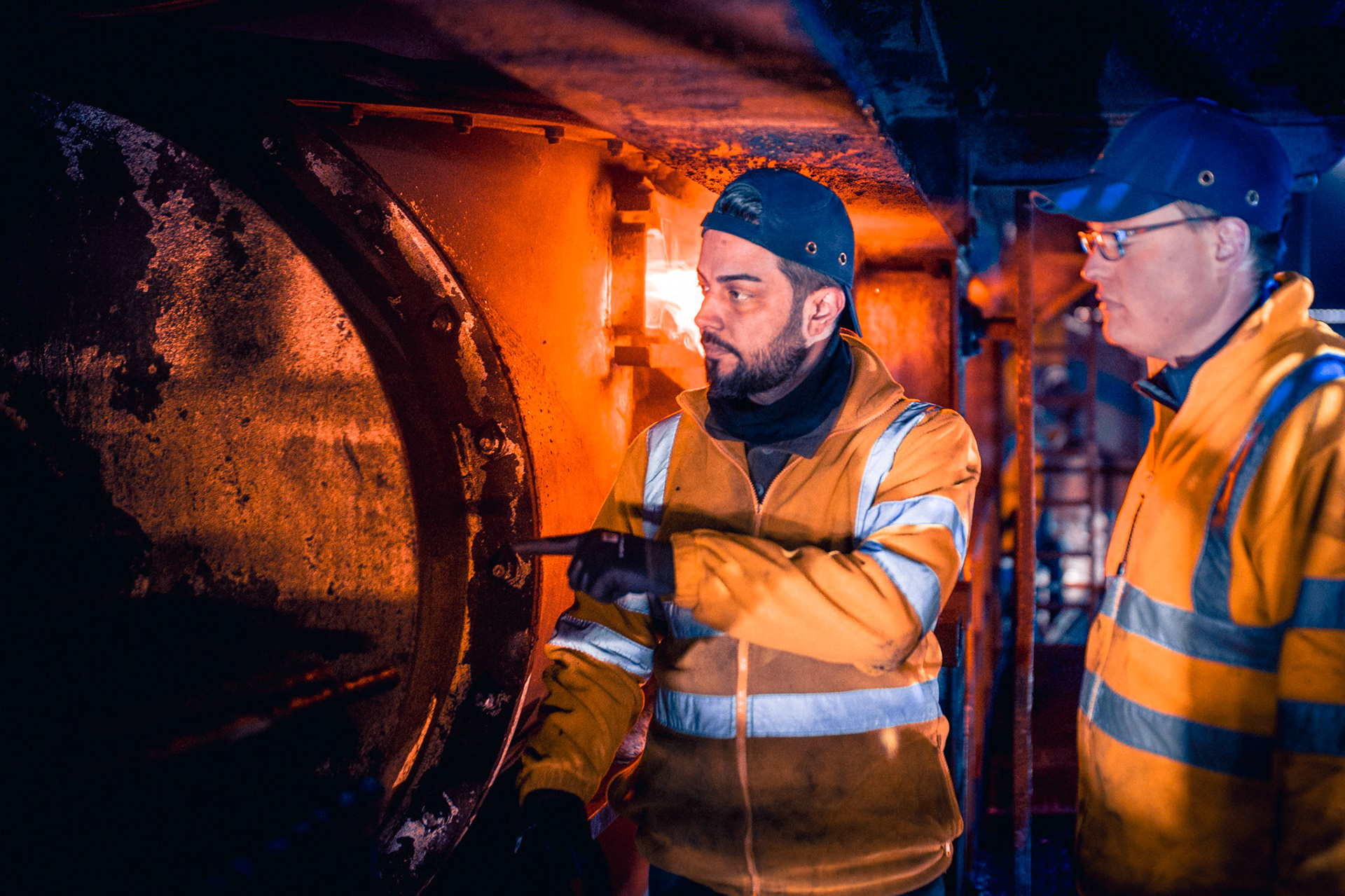 Hoesch Granules - Industrial Photography