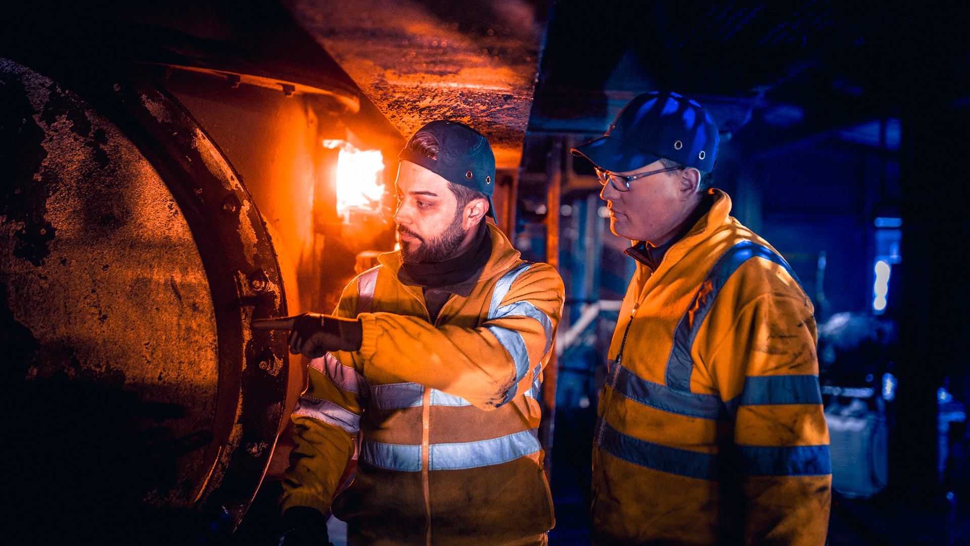 Hoesch Granules - Industrial Photography