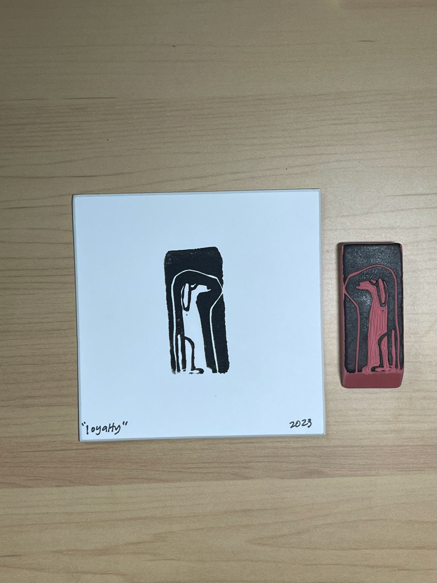 #print