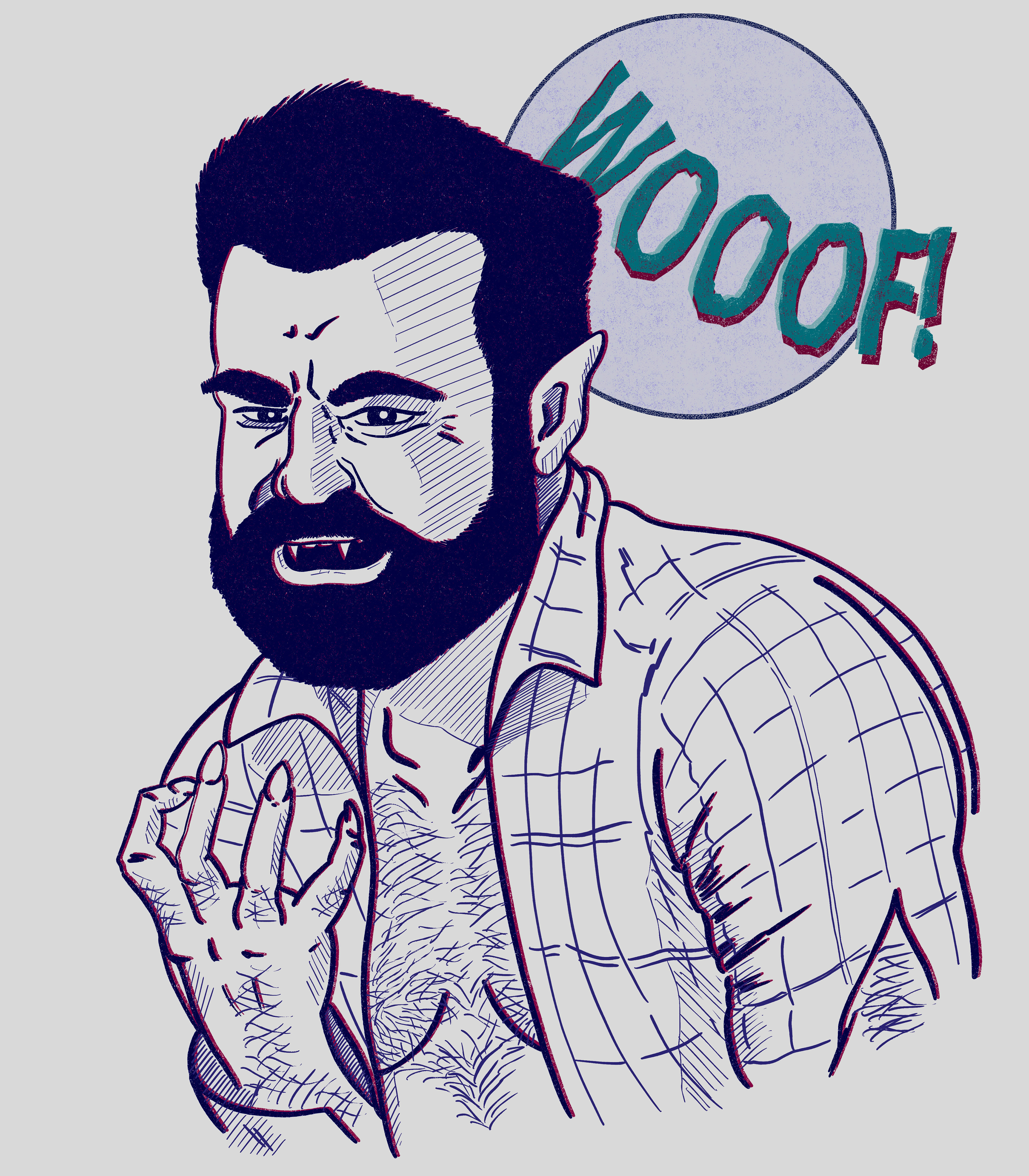 T-shirt - Werewoof