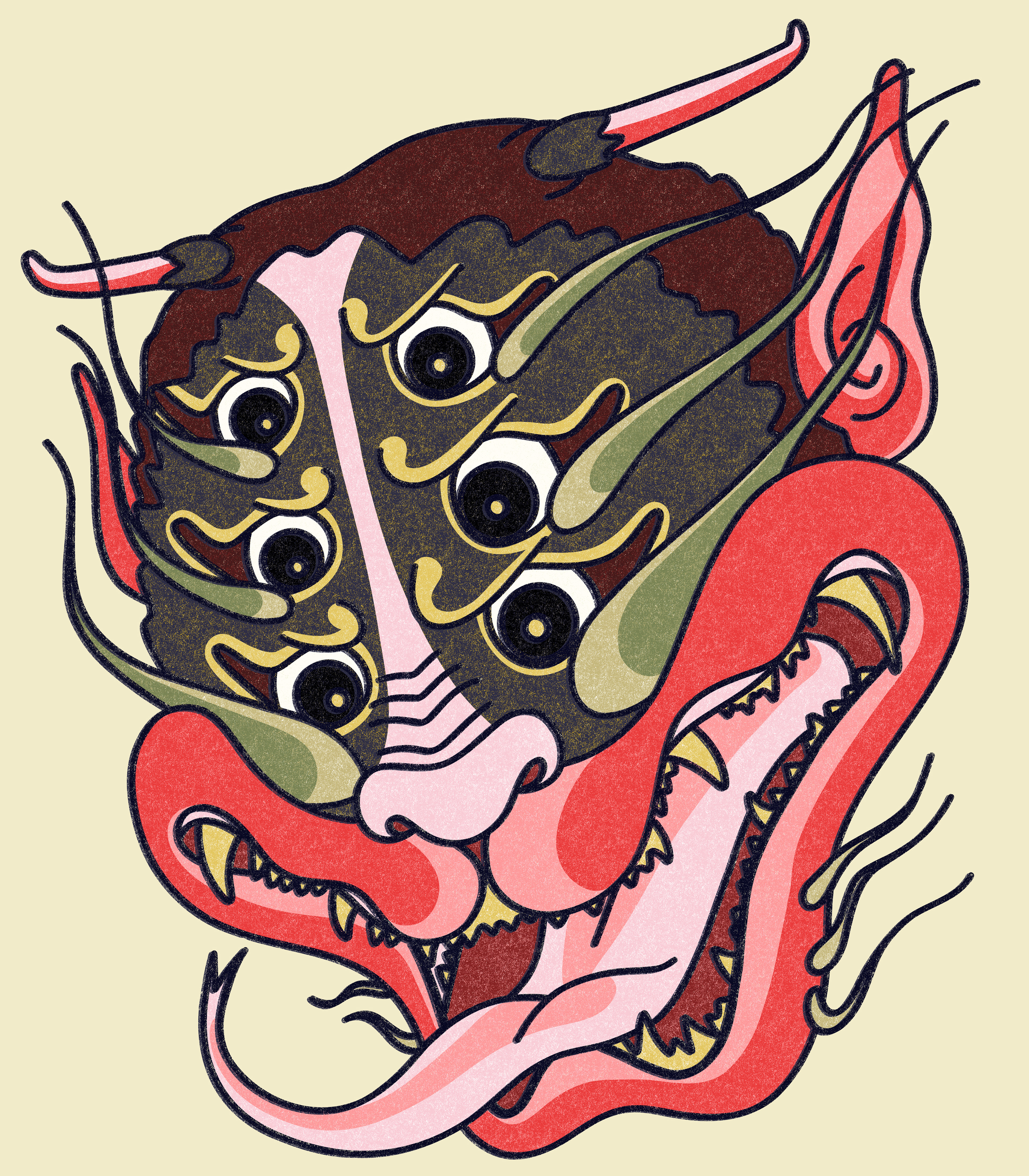 T-Shirt - Show your demons (light)