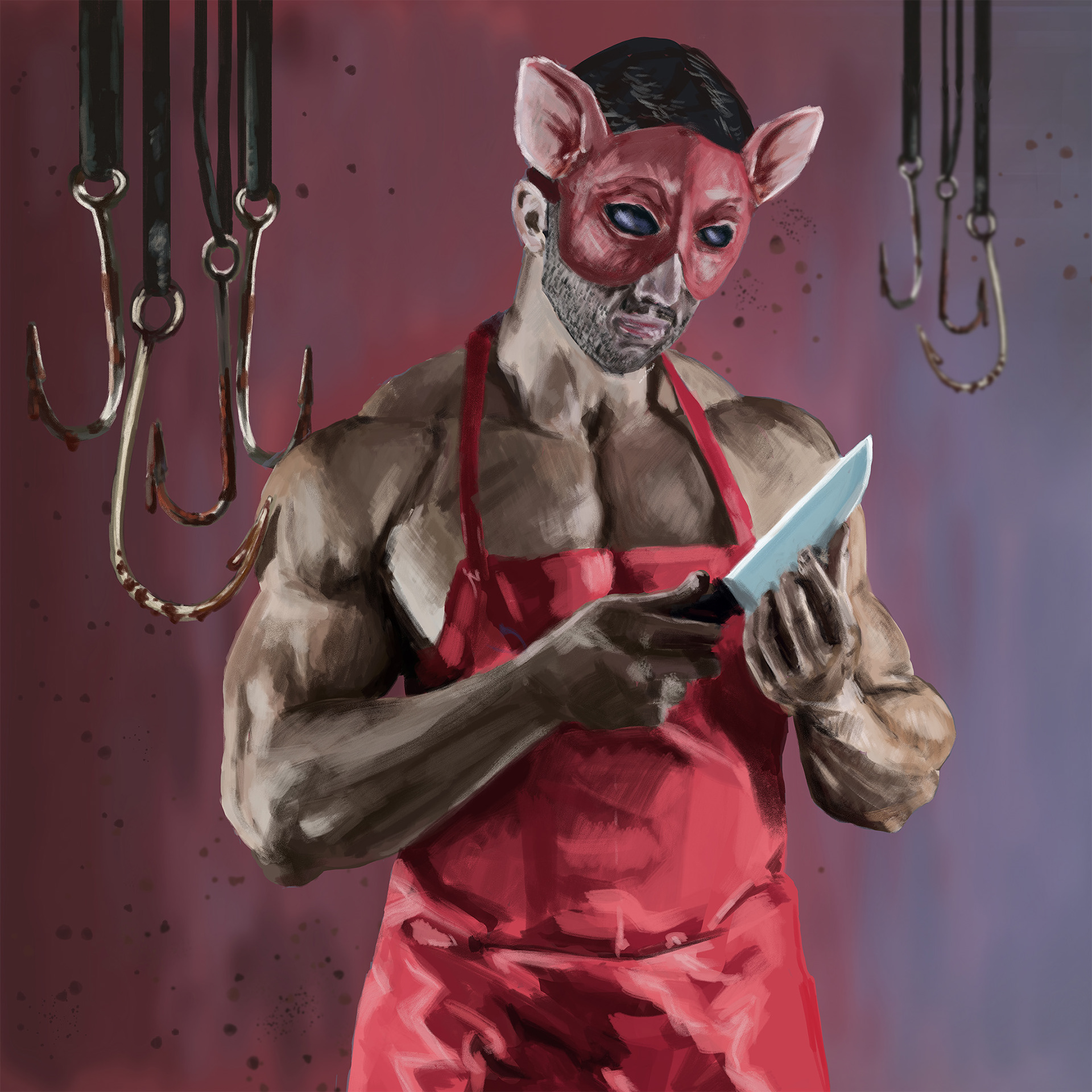 Illustration - Butcher