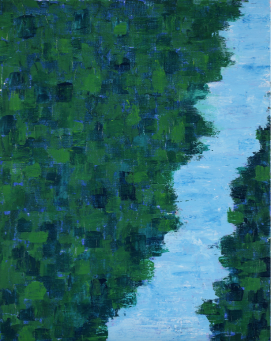 Abstract Painting: Flow