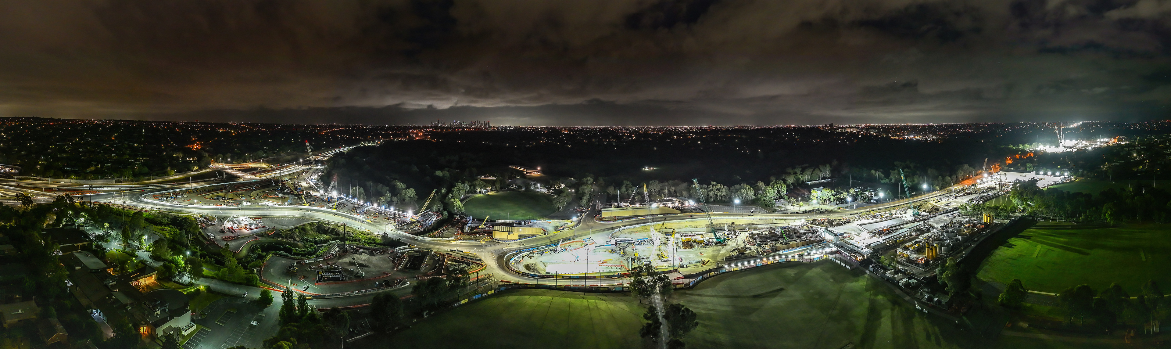 North East Link Construction Bulleen