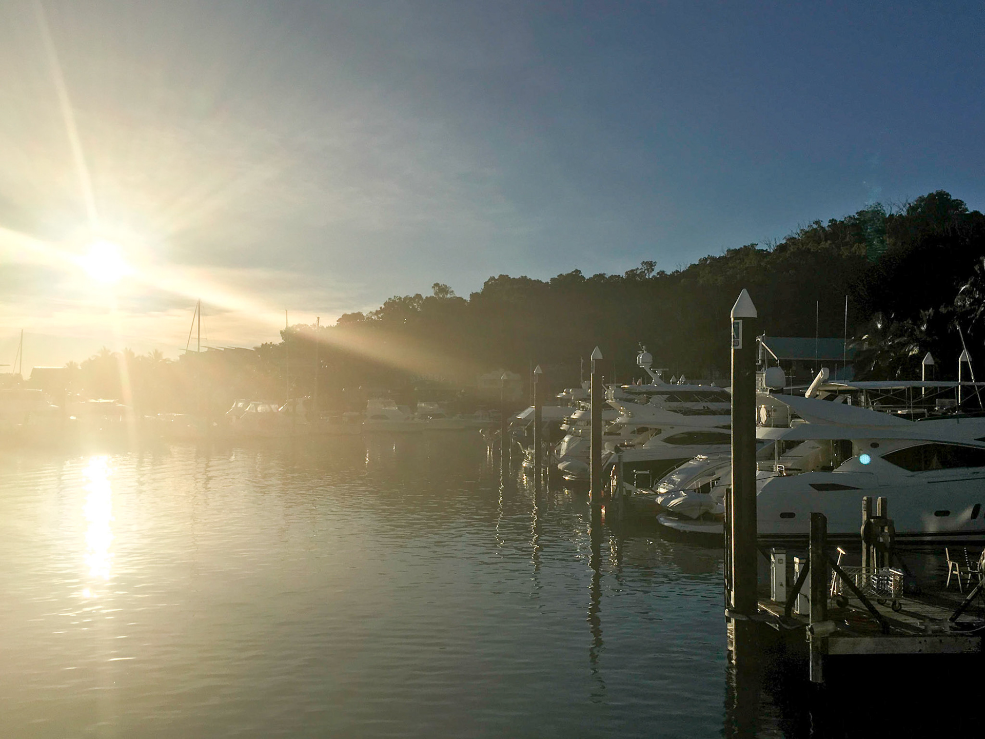 Boats at Sunset