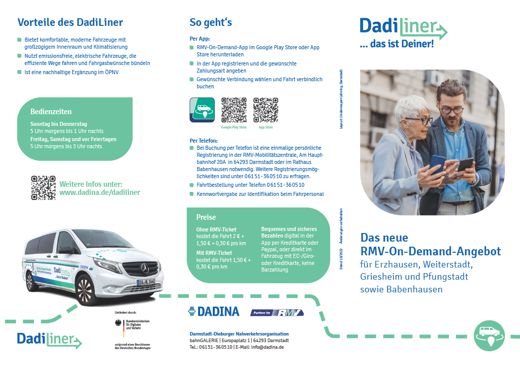 DADINA DadiLiner Flyer - Seite 1