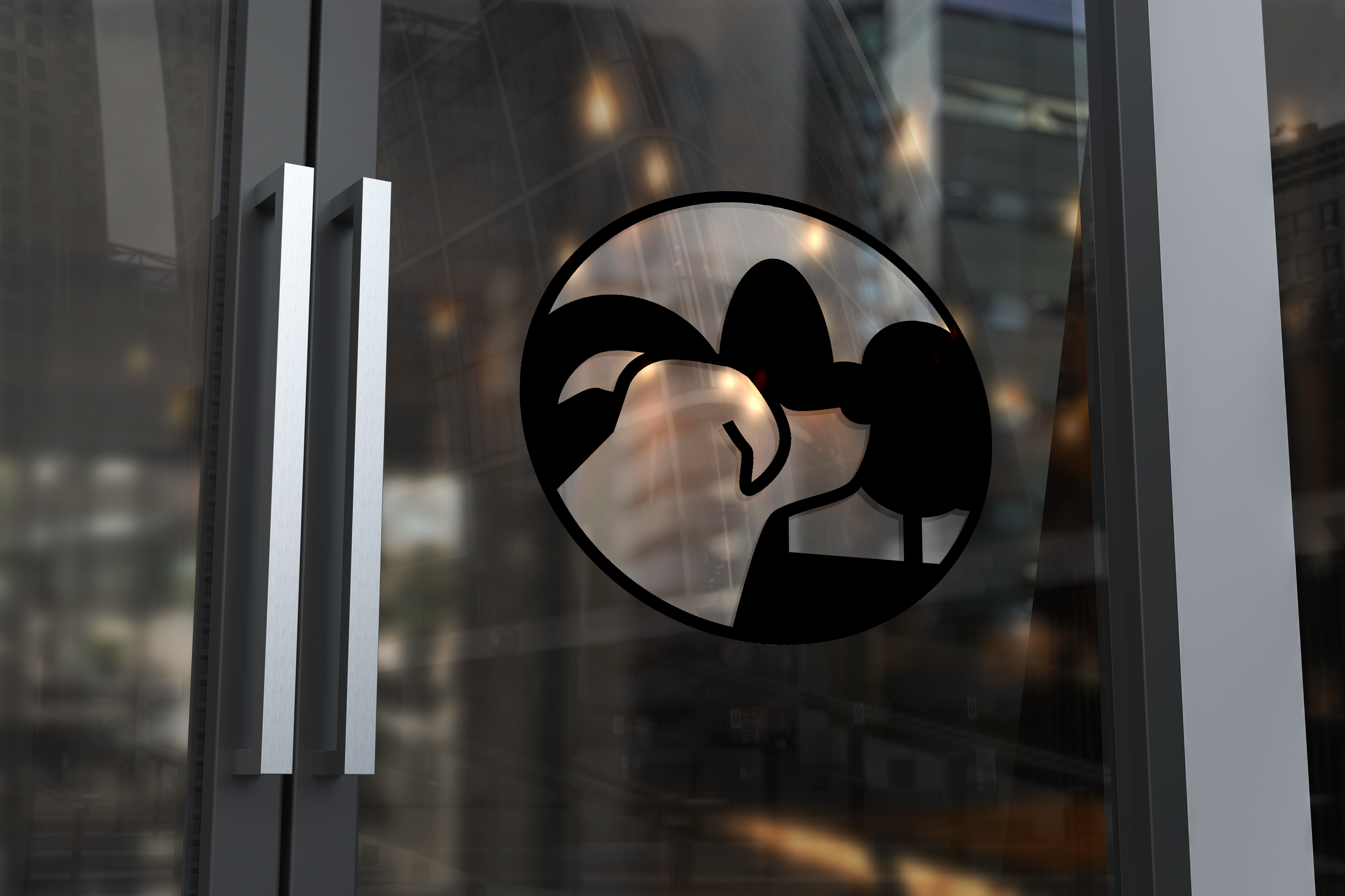 MockUp vom erstellten Logo - Praxisprojekt