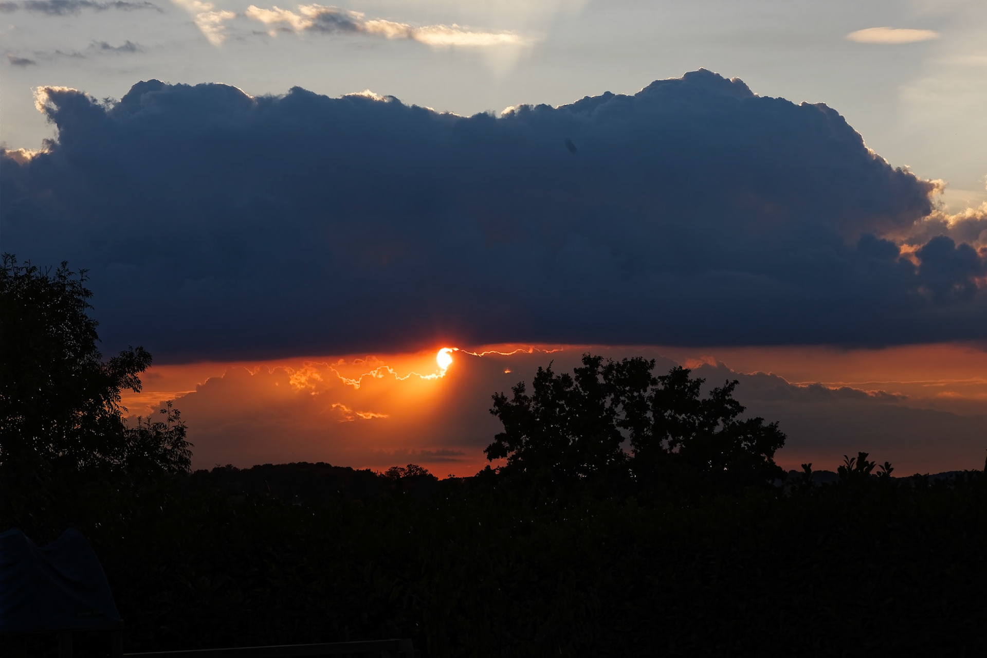 Coucher de Soleil à Ohain