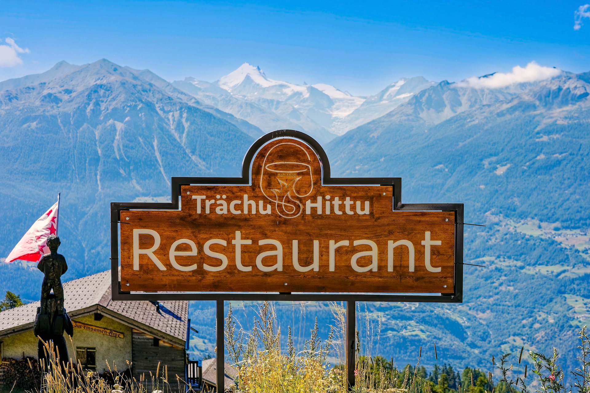 Restaurant Trächu Hittu, Gampel