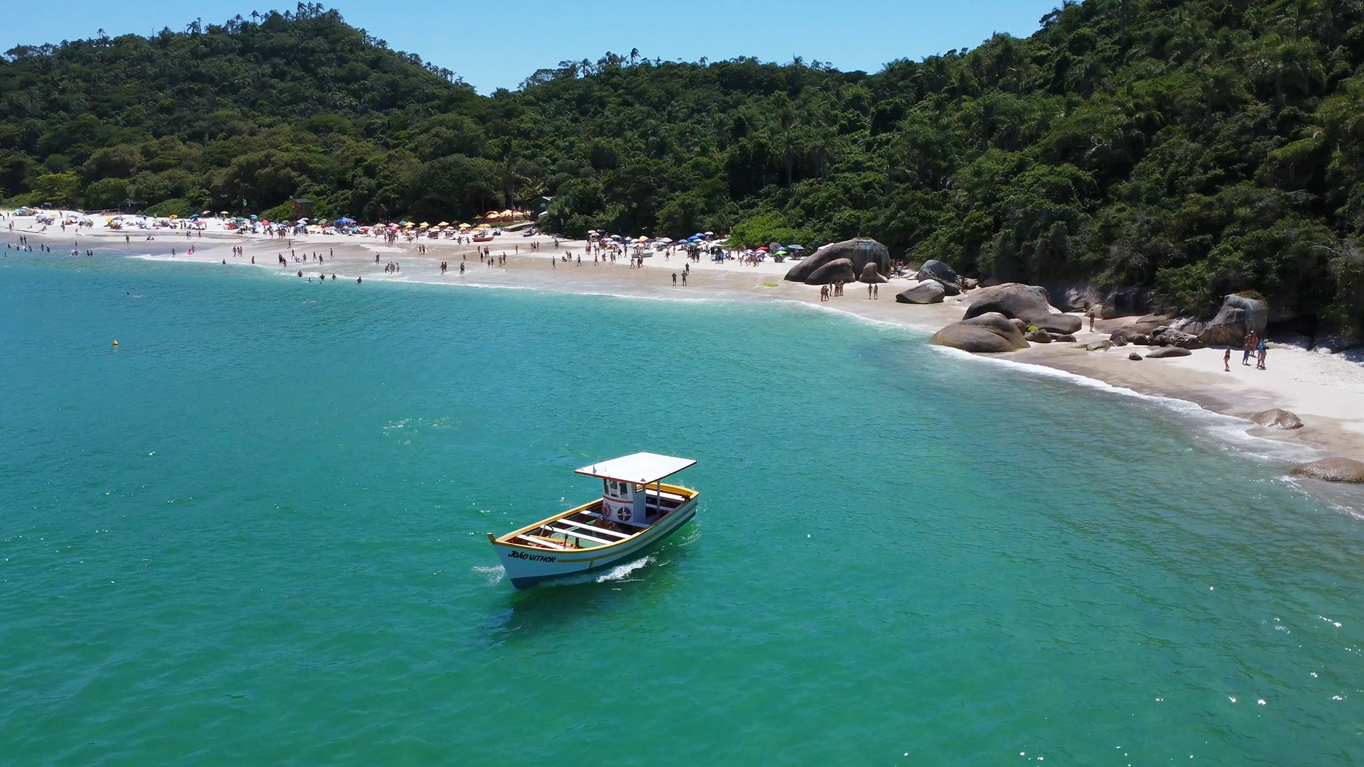Ilha do Campeche - Vegetação e Oceano
