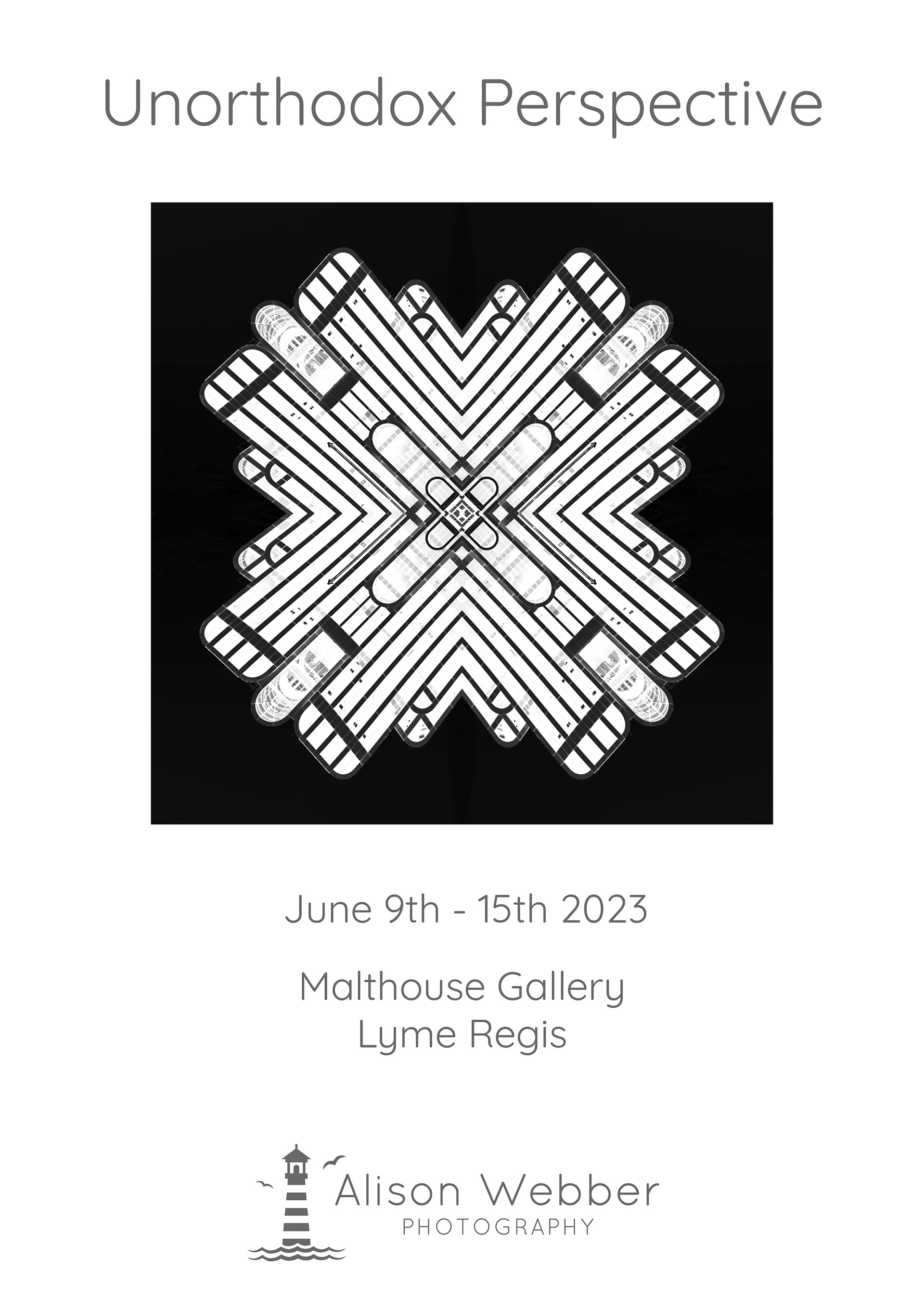 Poster for the exhibition 'Unothodox Perspective'