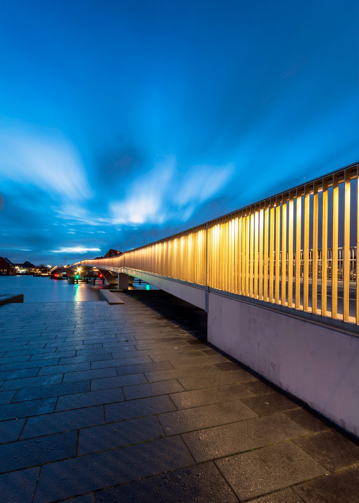 The small walking bridge